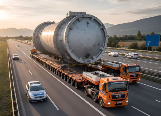 Lieferantenmanagement für Schwertransportfahrzeuge